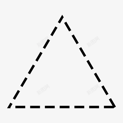 三角形点三角形图标svg_新图网 https://ixintu.com 三角形 点三角形