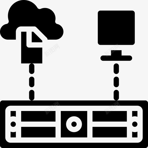 云备份数据灾难图标svg_新图网 https://ixintu.com 云备份 恢复 数据 灾难 灾难恢复