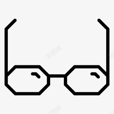 眼镜护目镜景观图标图标