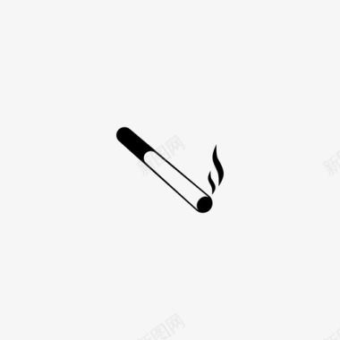 吸烟雪茄禁烟图标图标