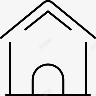 主页建筑物房子图标图标