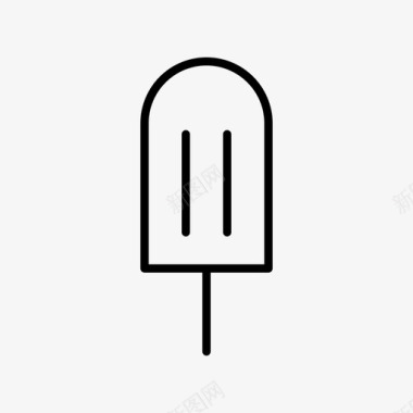 冰淇淋棒状冰淇淋图标图标