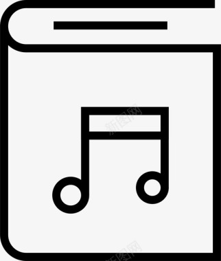 音乐文档存档数据图标图标