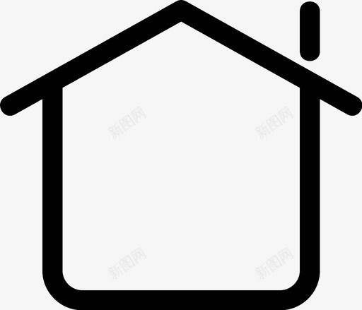 家住所小屋图标svg_新图网 https://ixintu.com 住所 家 小屋 房地产 房子
