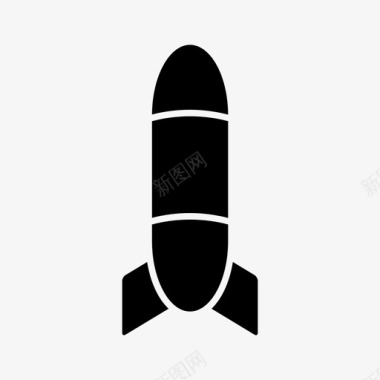 火箭炸弹导弹图标图标