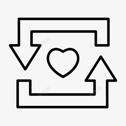 忠诚品牌心图标svg_新图网 https://ixintu.com 品牌 心 忠诚 爱
