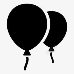 宝贝嘉年华气球嘉年华氦气球图标高清图片