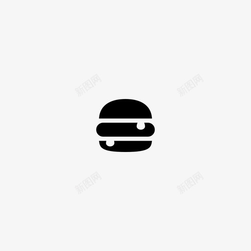 汉堡芝士汉堡美味图标svg_新图网 https://ixintu.com 垃圾食品 快餐 汉堡 美味 芝士汉堡 餐食