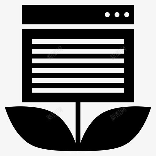 网上创业图标svg_新图网 https://ixintu.com 网上创业