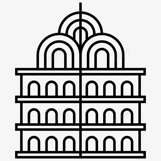 老城大厦企业地标图标svg_新图网 https://ixintu.com 企业 商业智能 地标 老城大厦