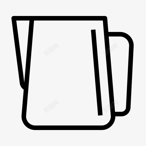 牛奶罐热的热气腾腾的图标svg_新图网 https://ixintu.com 咖啡 热气腾腾的 热的 牛奶罐