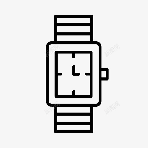 采购产品手表配件时装图标svg_新图网 https://ixintu.com 时装 正式服装 珠宝 配件 采购产品手表