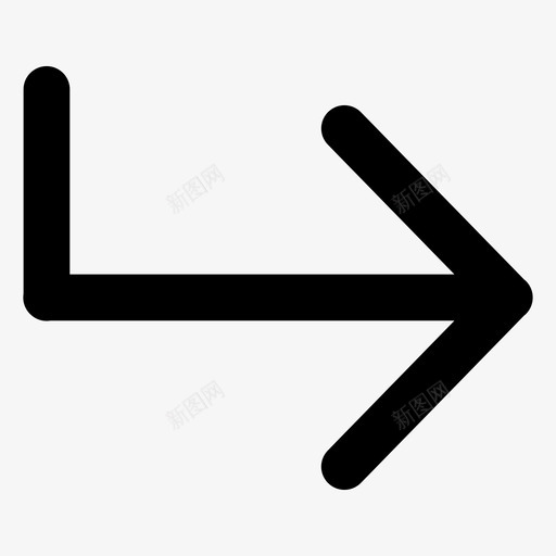 箭头后退方向图标svg_新图网 https://ixintu.com 后退 方向 界面 箭头 跳转