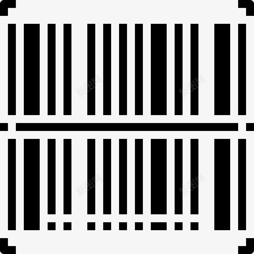 条形码商业标识图标svg_新图网 https://ixintu.com 产品 商业 扫描 条形码 标识 电子商务