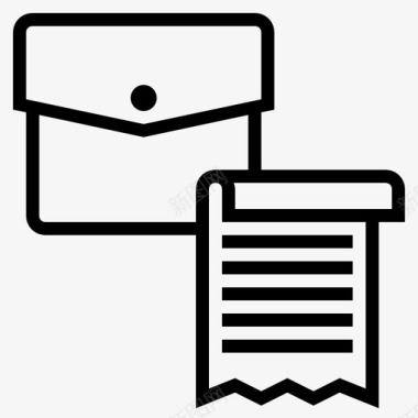 商务信函商务文件商务报告图标图标