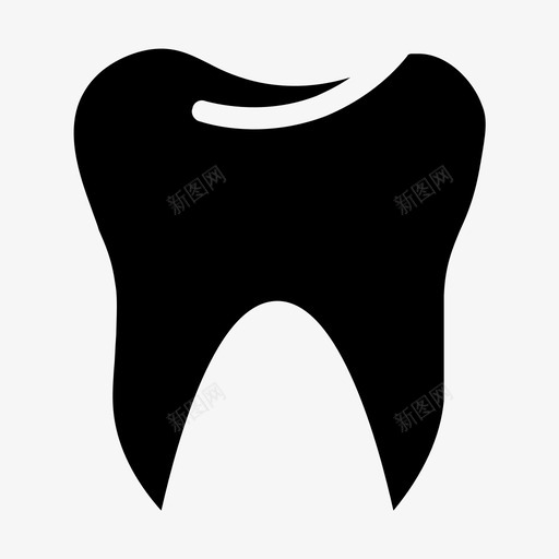 牙齿牙科健康图标svg_新图网 https://ixintu.com 健康 医学 医学字形 口腔 牙科 牙齿