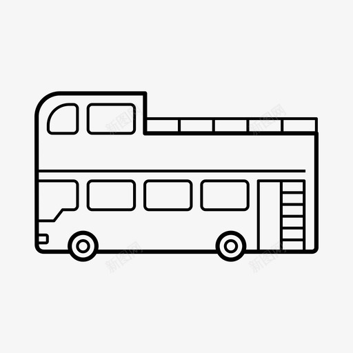 双层巴士巴士伦敦巴士图标svg_新图网 https://ixintu.com 两层 伦敦巴士 全景 双层巴士 巴士 巴士类型 旅游