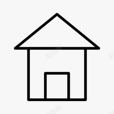 房子房产9个基本标志图标图标