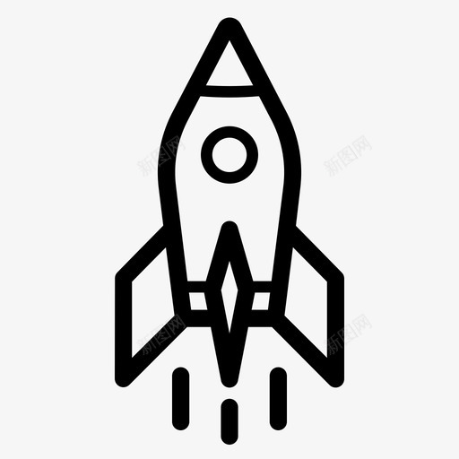创业火箭创业者火箭图标svg_新图网 https://ixintu.com 创业火箭 创业者 火箭