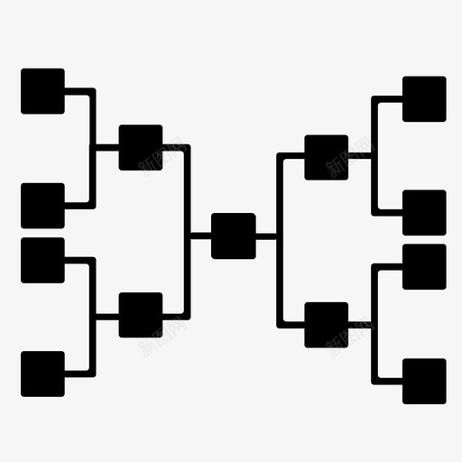 括号图表三月疯狂图标svg_新图网 https://ixintu.com 三月疯狂 图表 括号 赢家