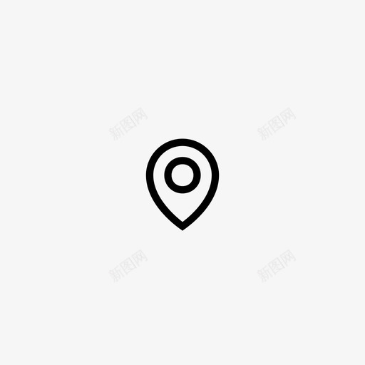 pinaddressplace图标svg_新图网 https://ixintu.com address goracio图标 pin place site spot