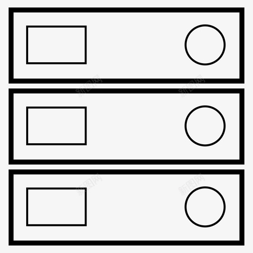 文件夹堆栈办公室业务图标svg_新图网 https://ixintu.com 业务图标 办公室 文件夹堆栈