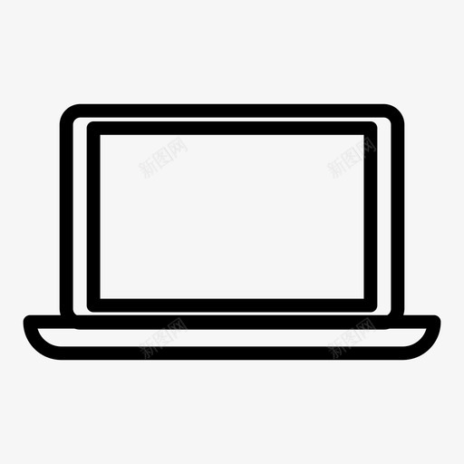 macbook电脑笔记本电脑图标svg_新图网 https://ixintu.com macbook 技术 电脑 笔记本电脑