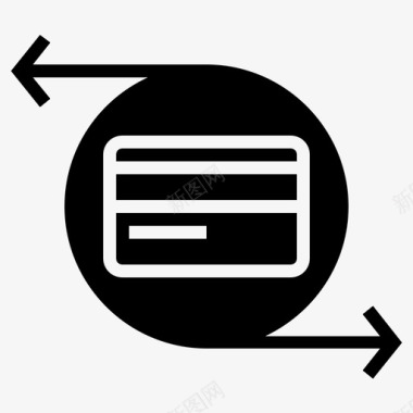 信用卡信用支付投资图标图标