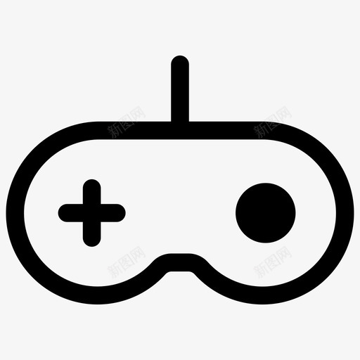 游戏板电子游戏控制器图标svg_新图网 https://ixintu.com 清晰媒体 游戏控制器 游戏板 电子 视频游戏