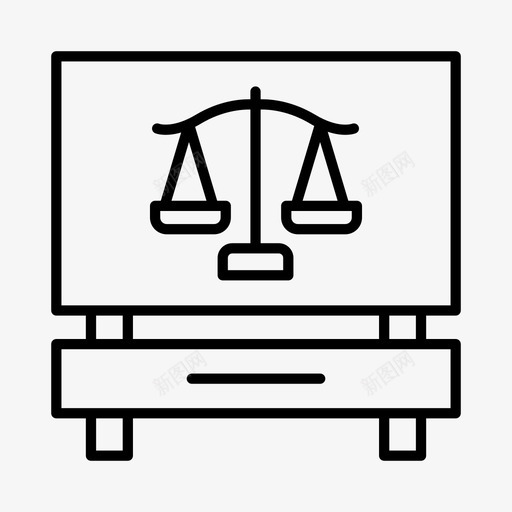 法律大律师法院图标svg_新图网 https://ixintu.com 司法尺度 大律师 法律 法院