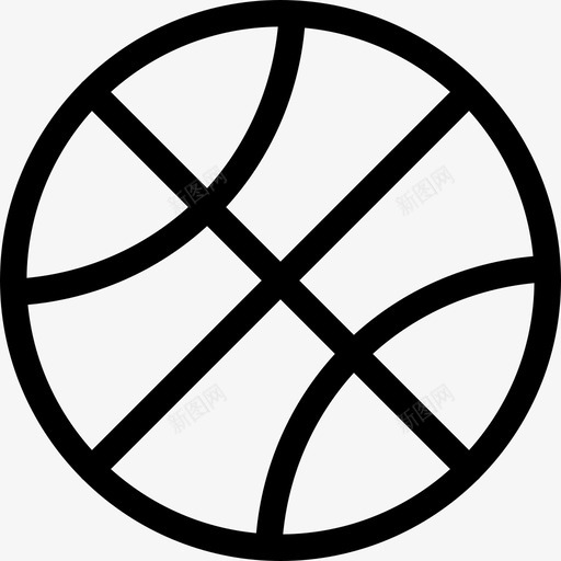 篮球比赛运动套装直线型图标svg_新图网 https://ixintu.com 直线型 篮球比赛 运动套装