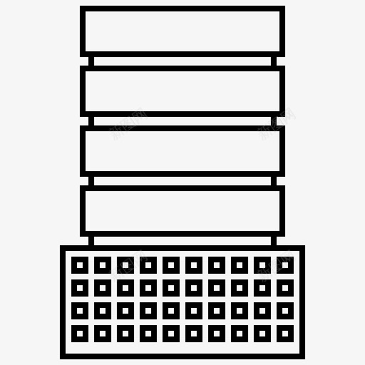 停车场大楼公司总部图标svg_新图网 https://ixintu.com 停车场大楼 公司 商业智能 总部