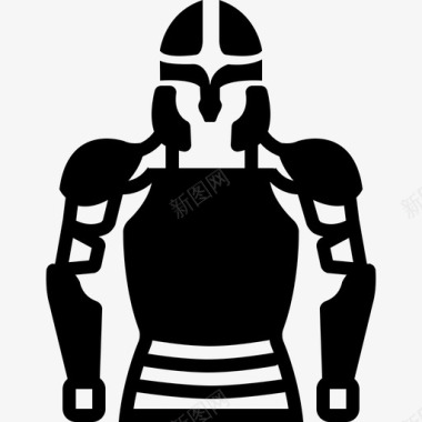 盔甲身体骑士图标图标