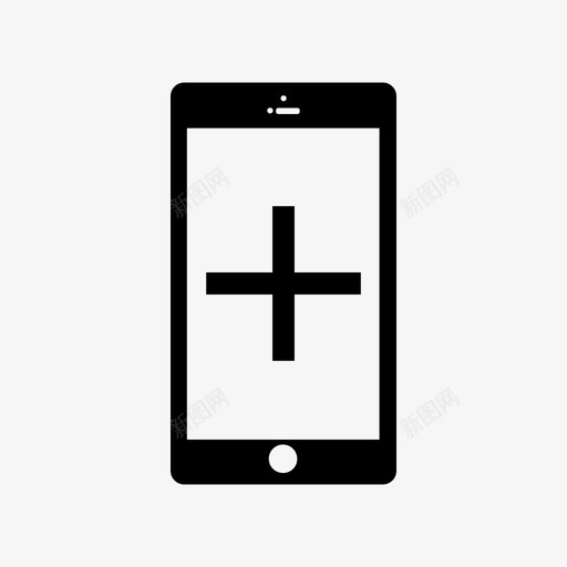 正极设备电话图标svg_新图网 https://ixintu.com 正极 电话 设备