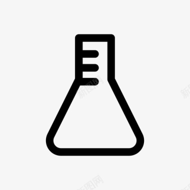 化学erlenmeyer烧瓶试管图标图标