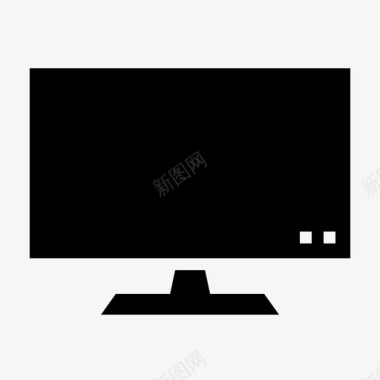 电视设备液晶显示器图标图标
