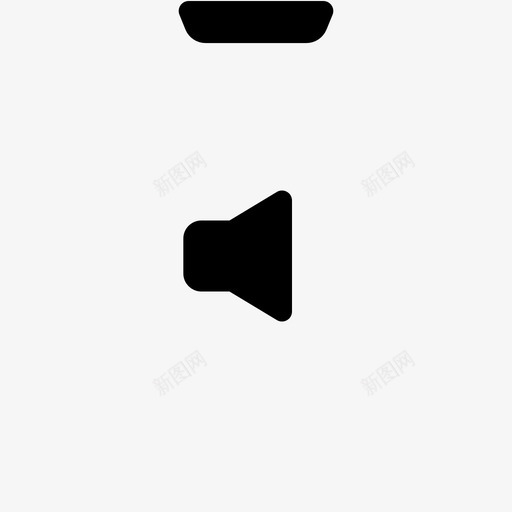 声音手机设备图标svg_新图网 https://ixintu.com 声音 手机 智能手机 智能手机vol1 设备