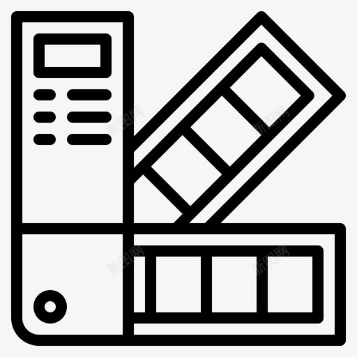 潘通色彩平面图标svg_新图网 https://ixintu.com 平面设计 潘通 色彩