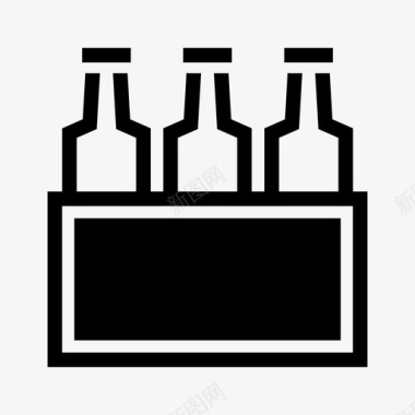 啤酒包酒类饮料图标图标