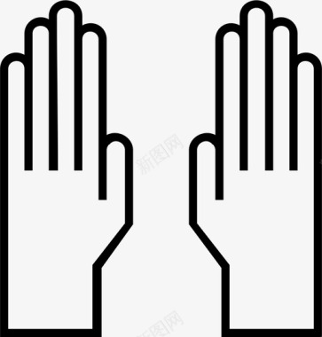 手手势人图标图标