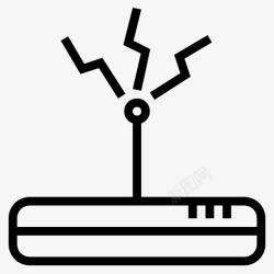 wlan接入控制器接入点路由器wifi图标高清图片