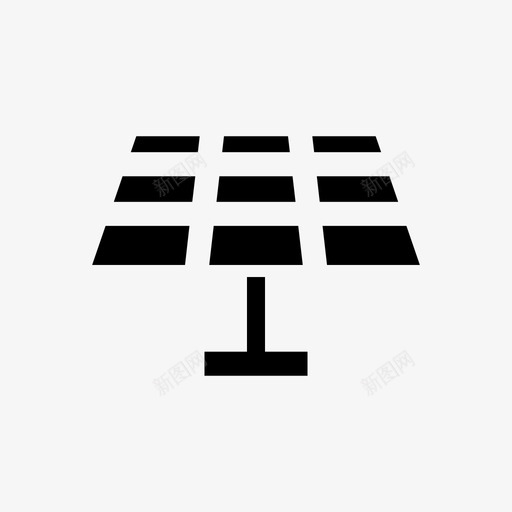 太阳能电池太阳能电池板绿色能源图标svg_新图网 https://ixintu.com 太阳能电池 太阳能电池板 绿色能源