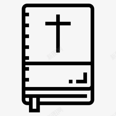 圣经基督教宗教图标图标