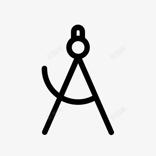 罗盘蓝图图纸图标svg_新图网 https://ixintu.com 图纸 技术 用户界面 罗盘 蓝图