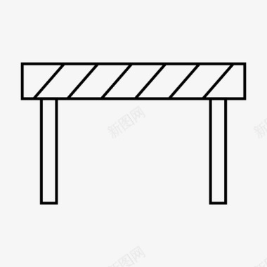 封锁冻结阻挠图标图标