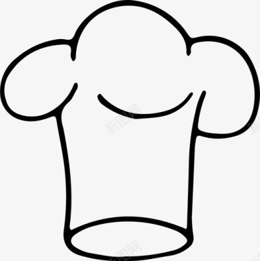 厨师帽烹饪餐具图标图标