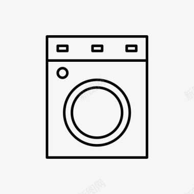 洗衣机内部图标图标