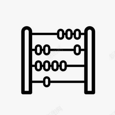 数学算盘办公室图标图标