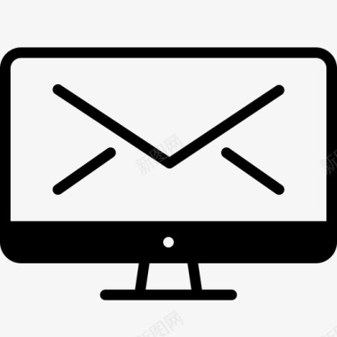 电子邮件计算机联系人图标图标
