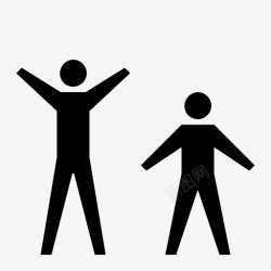 实现社会公平多样性社区人图标高清图片